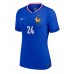 Maillot de foot France Ibrahima Konate #24 Domicile vêtements Femmes Europe 2024 Manches Courtes